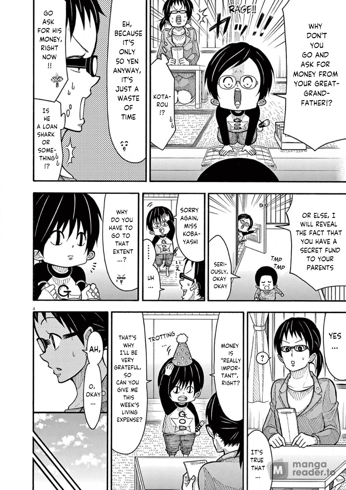 Kotaro Lives Alone, Chapter 130 image 004